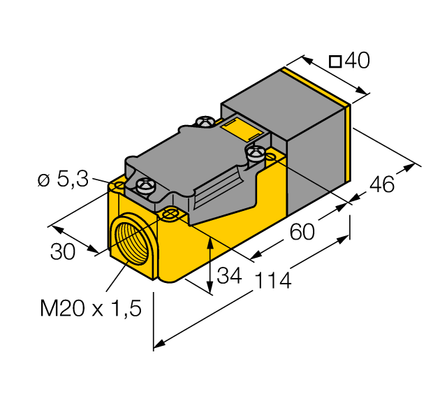 德国TURCK图尔克电感式传感器NI25-CP40-LIU