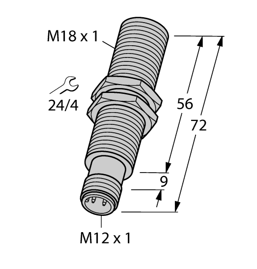 德国TURCK图尔克电感式传感器BI5-M18E-LIU-H1141