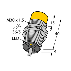 德国TURCK图尔克电感式传感器NI15-G30-Y1X