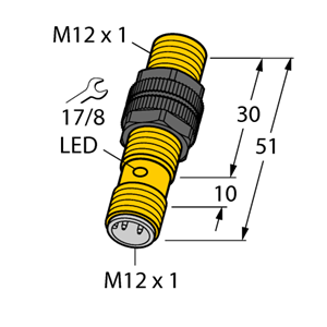 德国TURCK图尔克电感式传感器NI4-S12-AP6X-H1141