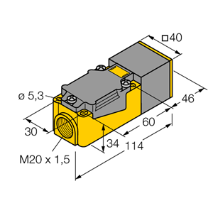 德国TURCK图尔克电感式传感器NI25-CP40-LIU