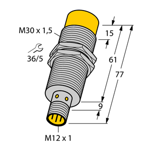 德国TURCK图尔克电感式传感器NI15-M30E-LIU-H1141