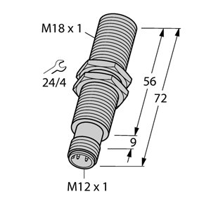 德国TURCK图尔克电感式传感器BI5-M18E-LIU-H1141