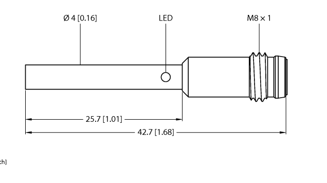 德国TURCK图尔克电感式传感器BI1-EH04-AN6X-V1331