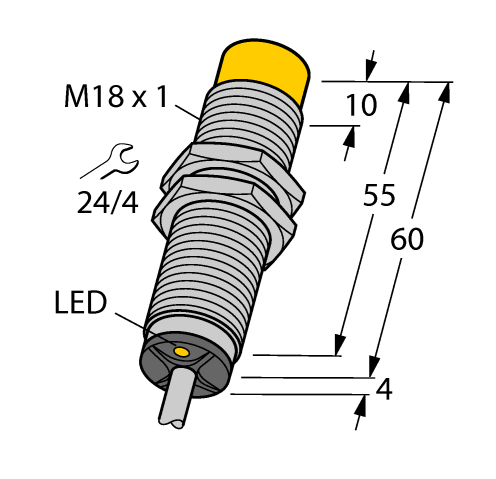德国TURCK图尔克电感式传感器NI8-M18-ADZ3X