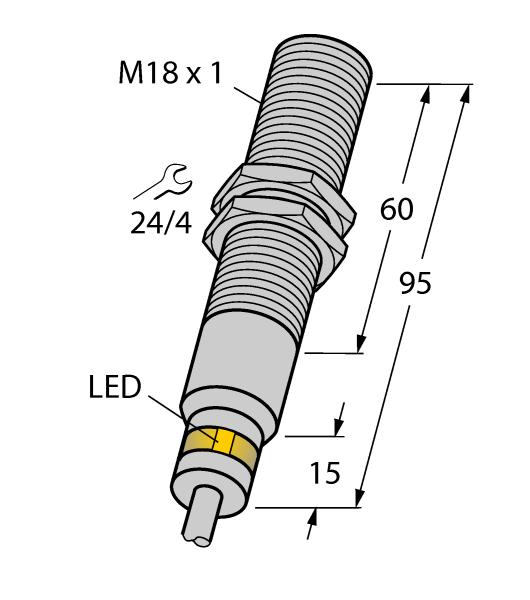 德国TURCK图尔克电感式传感器BI5-EM18D-VP6X/S120