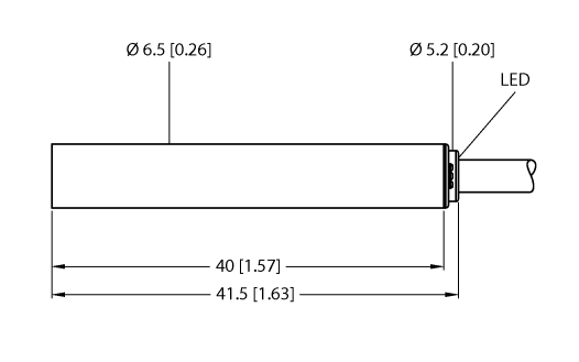 德国TURCK图尔克电感式传感器BI2-EH6.5-AP6X