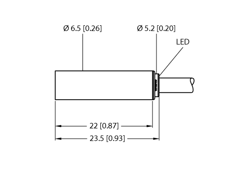 德国TURCK图尔克电感式传感器BI1.5-EH6.5K-AP6X