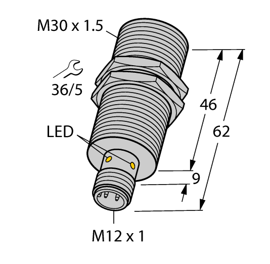 德国TURCK图尔克电感式传感器BI10U-EM30-AP6X-H1141