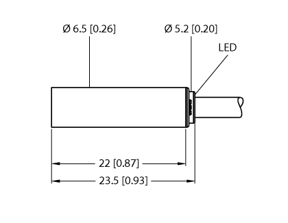 德国TURCK图尔克电感式传感器BI1.5-EH6.5K-AP6X