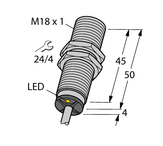 德国TURCK图尔克电感式传感器BI5U-EM18-AP6X