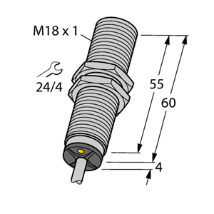德国TURCK图尔克电感式传感器BI8-M18-LIU