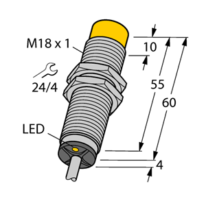 德国TURCK图尔克电感式传感器NI8-M18-ADZ3X