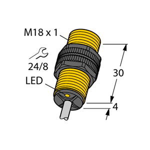 德国TURCK图尔克电感式传感器NI10-P18-Y1X