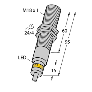 德国TURCK图尔克电感式传感器BI5-EM18D-VP6X/S120