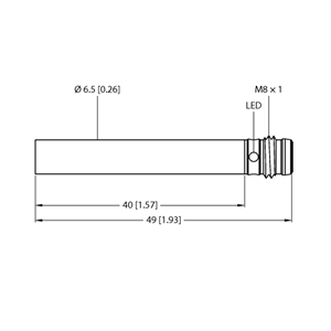 德国TURCK图尔克电感式传感器BI1.5-EH6.5-AP6X-V1131