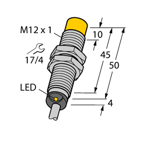 德国TURCK图尔克电感式传感器NI8U-M12-AP6X