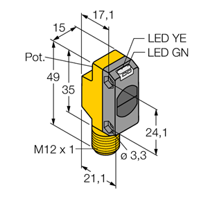 德国TURCK图尔克光电传感器QS18VP6RBQ7