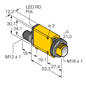 德国TURCK图尔克光电传感器SM312LVAGQD