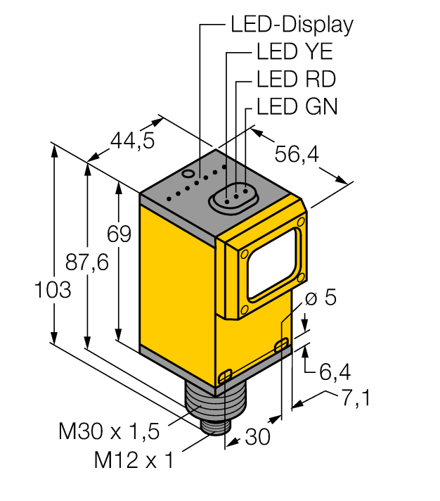 德国TURCK图尔克光电传感器Q45BW22LPQ1