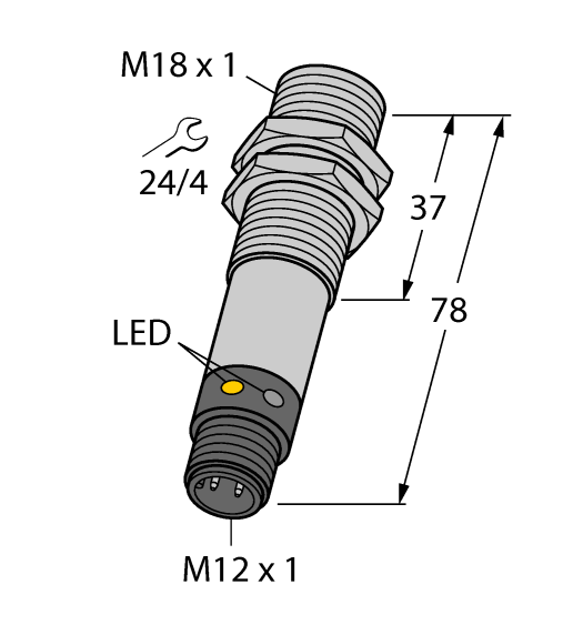 德国TURCK图尔克光电传感器M186EQ