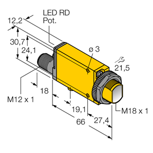 德国TURCK图尔克光电传感器MIAD9RQ
