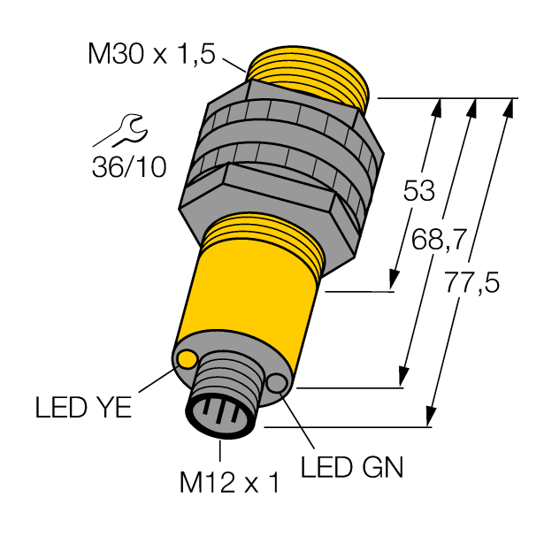 德国TURCK图尔克光电传感器S30SP6FF100Q