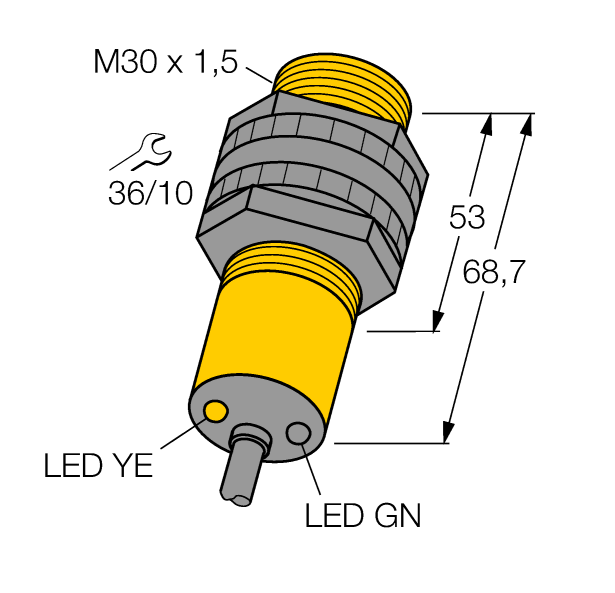 德国TURCK图尔克光电传感器S30SP6FF200