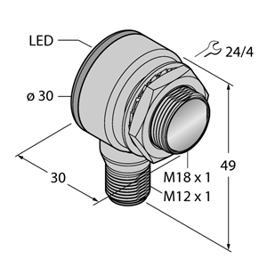 德国TURCK图尔克光电传感器TM18VP6DVQ8