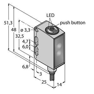 德国TURCK图尔克光电传感器QM26VPAF200-5M