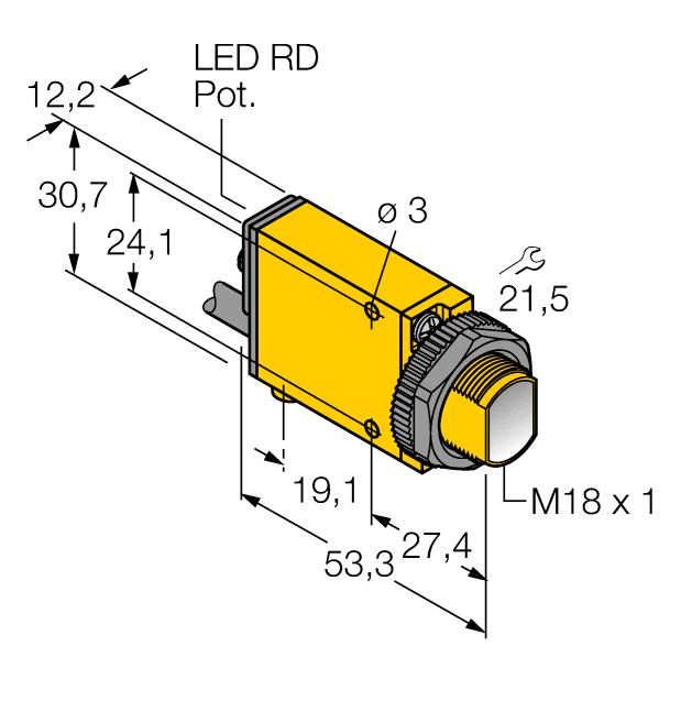 德国TURCK图尔克光电传感器SM312CVBQDP