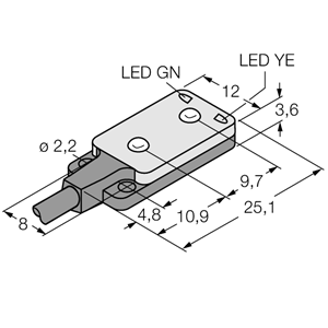 德国TURCK图尔克光电传感器VS2RN5CV30