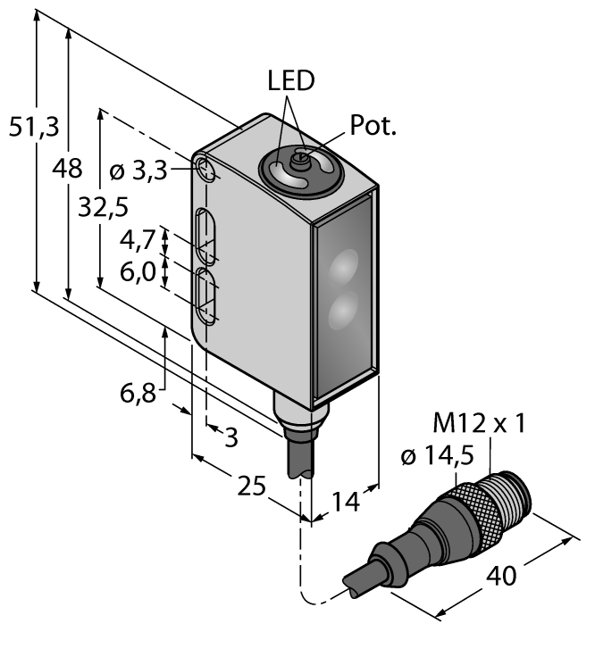 德国TURCK图尔克光电传感器QM26VPRQ5