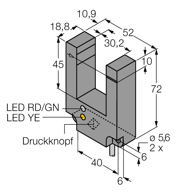 德国TURCK图尔克光电传感器SL30VB6V
