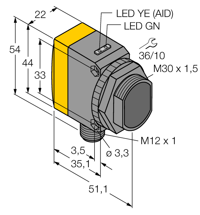 德国TURCK图尔克光电传感器QS30AFF400Q
