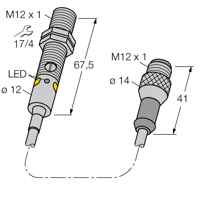 德国TURCK图尔克光电传感器M12NFF75Q5