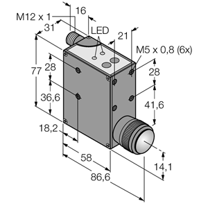 德国TURCK图尔克光电传感器QL56M6XD15BQ