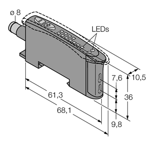 德国TURCK图尔克光电传感器D10BFPQ