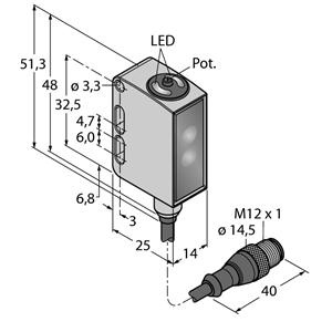 德国TURCK图尔克光电传感器QM26VPRQ5