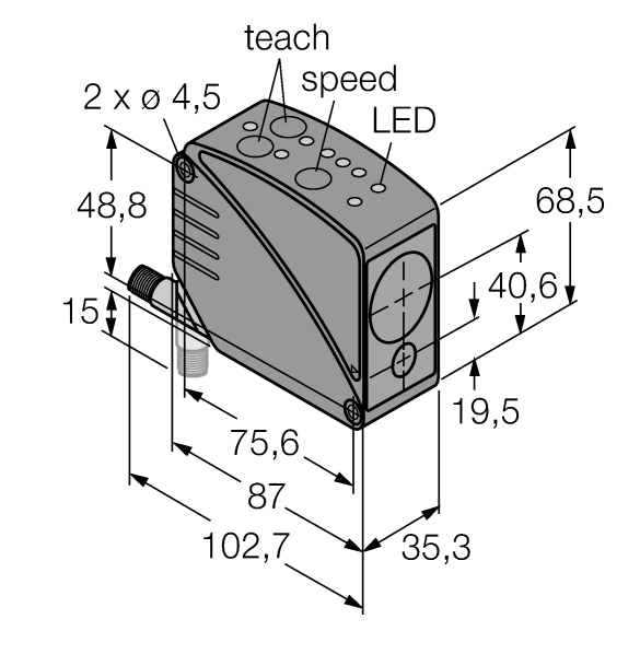 德国TURCK图尔克光电传感器LT3PUQ