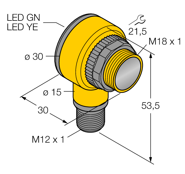 德国TURCK图尔克光电传感器T18RW3DQ1
