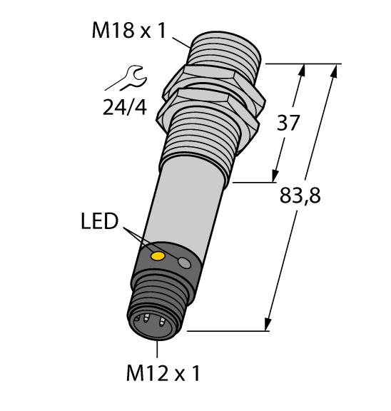 德国TURCK图尔克光电传感器M18SN6FF100Q