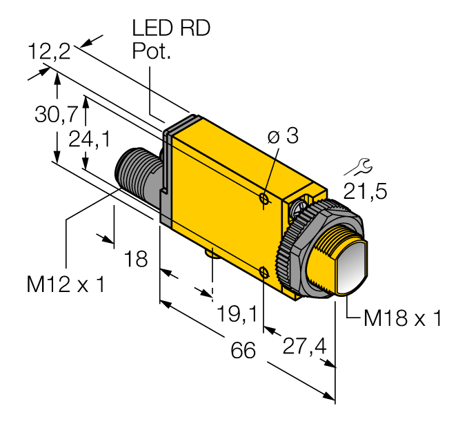 德国TURCK图尔克光电传感器SM312CMHSQD