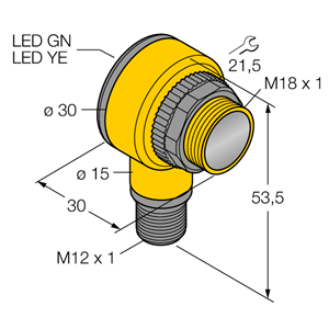 德国TURCK图尔克光电传感器T18RW3DQ1