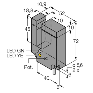 德国TURCK图尔克光电传感器SL10VB6V