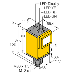 德国TURCK图尔克光电传感器Q45BB6RFQ5
