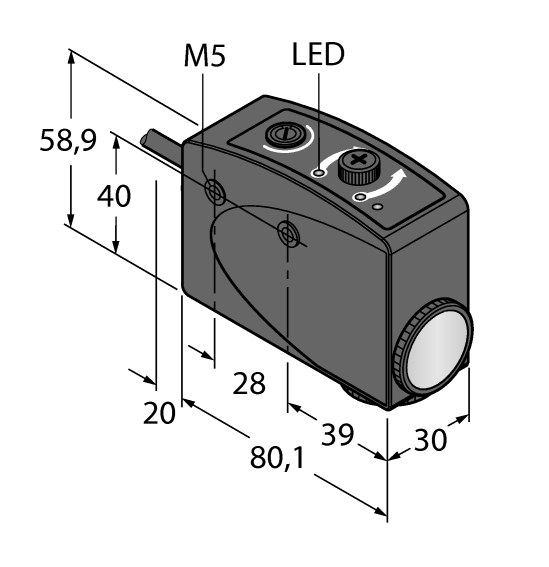 德国TURCK图尔克光电传感器R58ACR1Q8