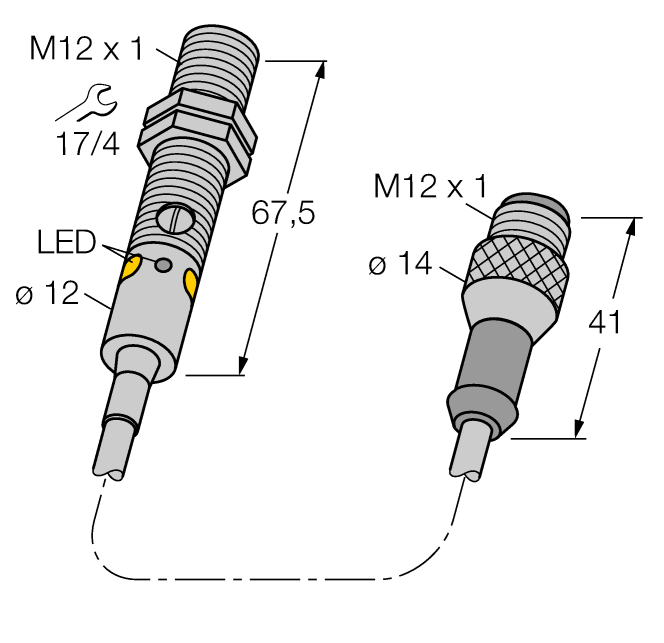 德国TURCK图尔克光电传感器M12EQ5