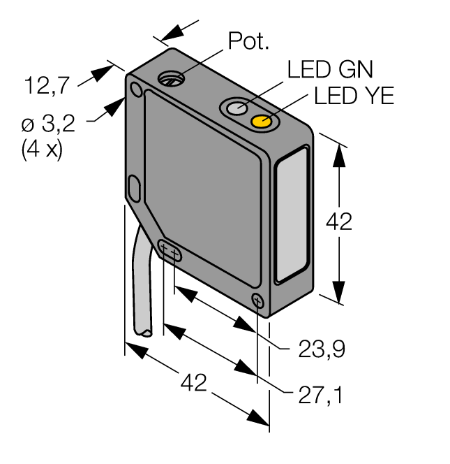 德国TURCK图尔克光电传感器QM42VN6D