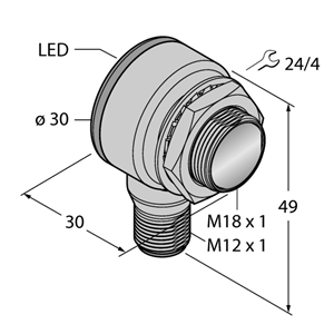 德国TURCK图尔克光电传感器TM18AP6LPQ8